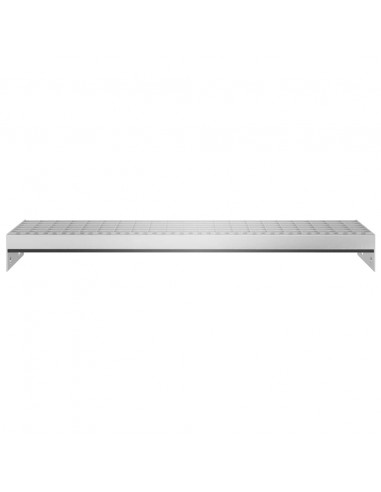 Gradino in Griglia 70x24x7 cm Acciaio Zincato