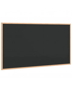 Lavagna con Cornice in Legno Massello di Pino Nero 100x55 cm