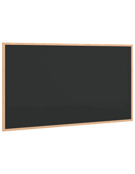 Lavagna con Cornice in Legno Massello di Pino Nero 100x55 cm