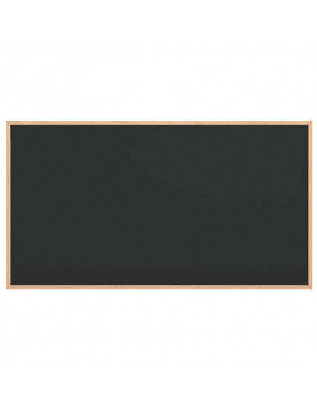 Lavagna con Cornice in Legno Massello di Pino Nero 100x55 cm