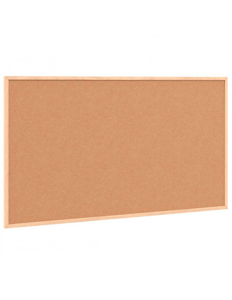 Lavagna con Cornice in Legno Massello di Pino Nero 100x55 cm