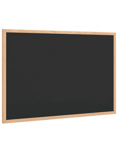 Lavagna con Cornice in Legno Massello di Pino Nero 60x40 cm