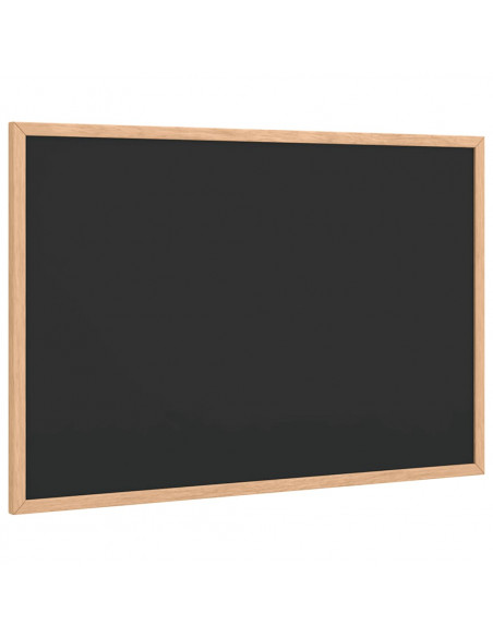 Lavagna con Cornice in Legno Massello di Pino Nero 60x40 cm