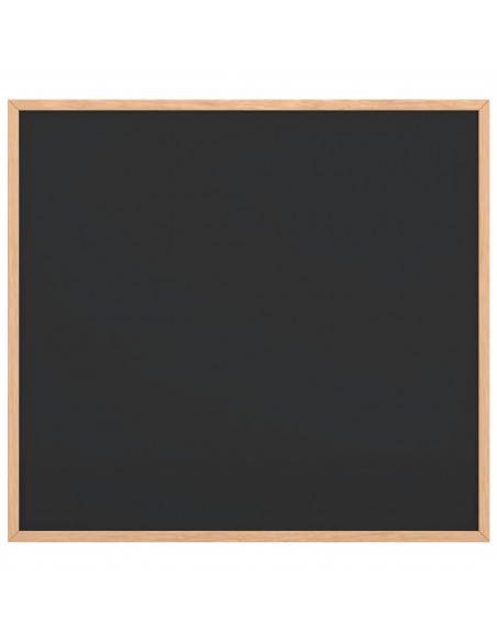 Lavagna con Cornice in Legno Massello di Pino Nero 60x55 cm