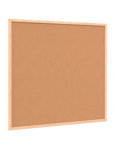 Lavagna con Cornice in Legno Massello di Pino Nero 60x55 cm
