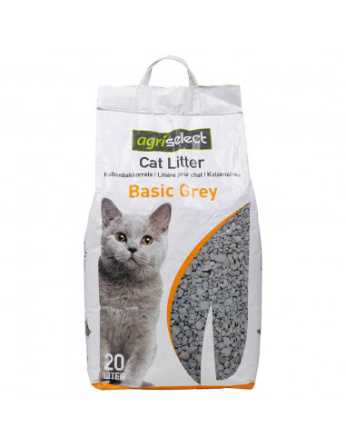 Lettiera per Gatti Bentonite Grana Grossa 20 L