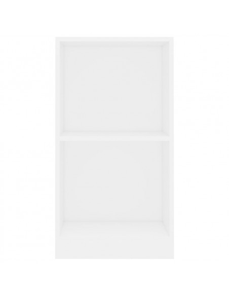 Libreria Bianca 40x24x75 cm in Legno Multistrato