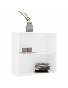 Libreria Bianca 80x30x76,5 cm in Truciolato 2