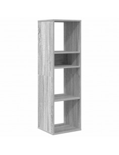 Libreria Grigio Sonoma 34x31x112 cm in Legno Multistrato