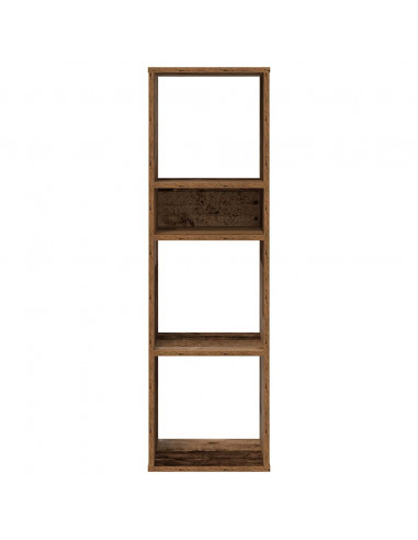 Libreria Legno Antico 34x31x112 cm in Legno Multistrato