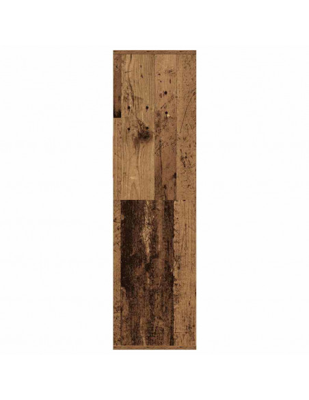 Libreria Legno Antico 34x31x112 cm in Legno Multistrato
