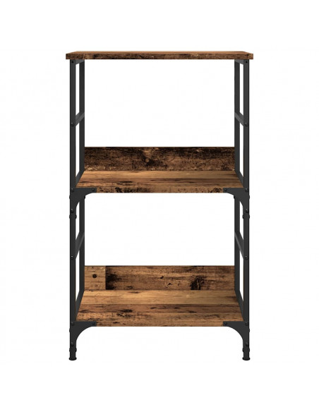 Libreria Legno Antico 50x33x82 cm in Legno Multistrato