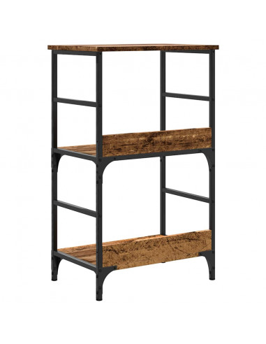 Libreria Legno Antico 50x33x82 cm in Legno Multistrato