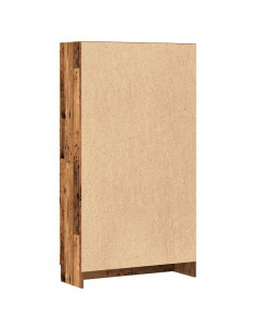 Libreria Legno Antico 82,5x30,5x150 cm in Legno Multistrato