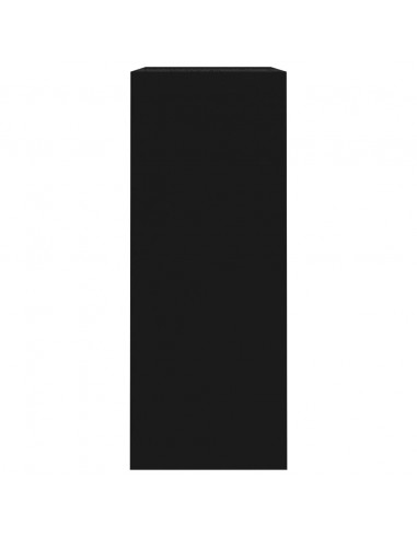 Libreria Nera 80x30x76,5 cm in Legno Multistrato
