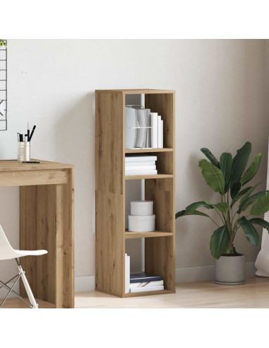 Libreria Rovere Artigianale 34x31x112 cm in Legno Multistrato