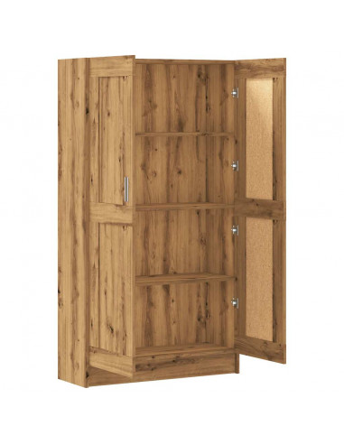 Libreria Rovere Artigianale 82,5x30,5x150 cm Legno Multistrato