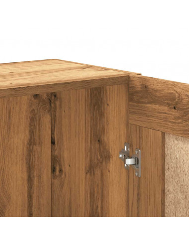 Libreria Rovere Artigianale 82,5x30,5x150 cm Legno Multistrato