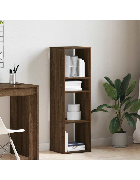 Libreria Rovere Marrone 34x31x112 cm in Legno Multistrato