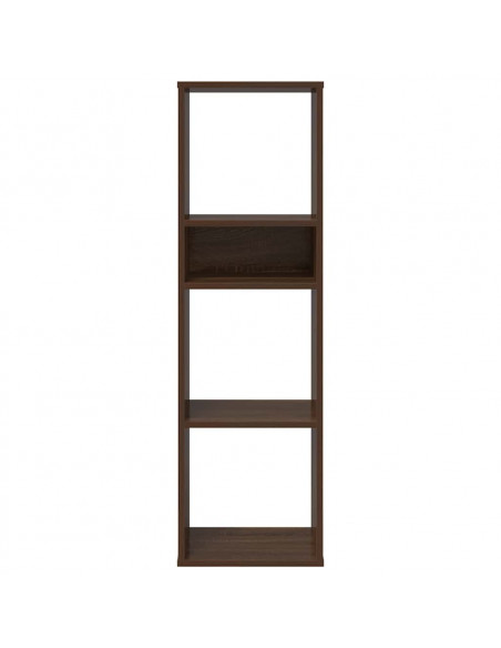 Libreria Rovere Marrone 34x31x112 cm in Legno Multistrato