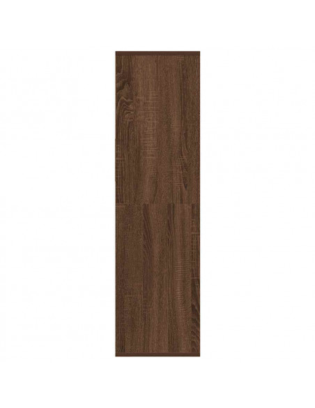 Libreria Rovere Marrone 34x31x112 cm in Legno Multistrato