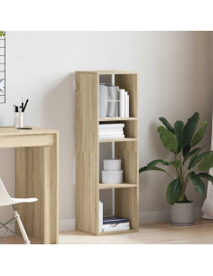 Libreria Rovere Sonoma 34x31x112 cm in Legno Multistrato 2