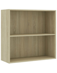 Libreria Rovere Sonoma 80x30x76,5 cm in Legno Multistrato