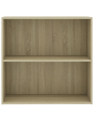 Libreria Rovere Sonoma 80x30x76,5 cm in Legno Multistrato