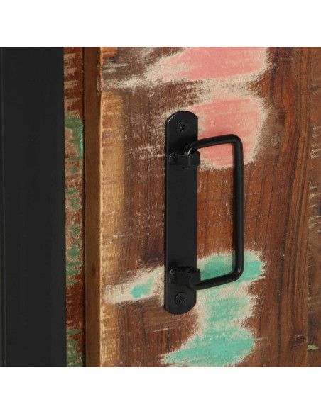 Mobile da Bagno 40x30x90 cm in Legno Massello di Recupero