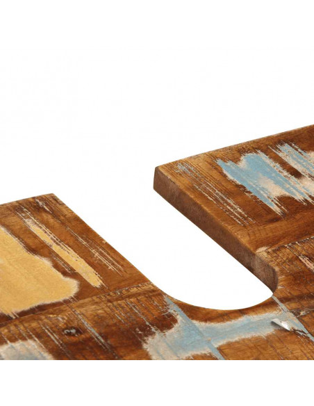Mobile da Bagno 55x35x60 cm in Legno Massello di Recupero