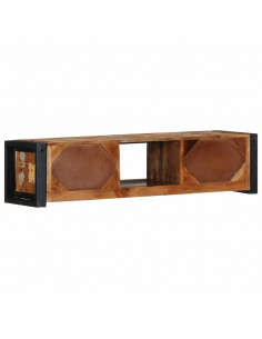 Mobile Porta TV 100x30x25 cm in Legno Massello di Recupero