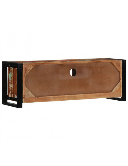 Mobile Porta TV 100x30x35 cm in Legno Massello di Recupero