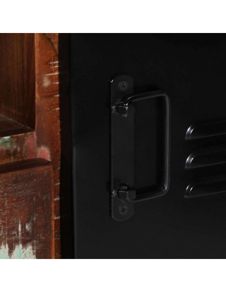 Mobile Porta TV 100x30x35 cm in Legno Massello di Recupero