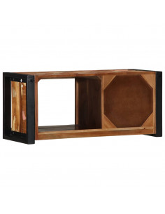Mobile Porta TV 80x30x35 cm in Legno Massello di Recupero