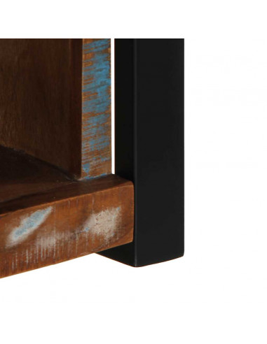 Mobile Porta TV 80x30x35 cm in Legno Massello di Recupero