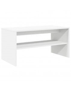 Mobile Porta TV Bianco 60x40x40 cm in Legno Multistrato