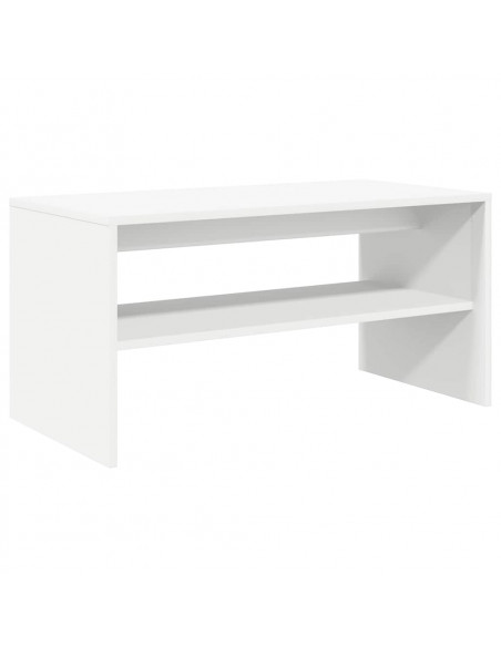 Mobile Porta TV Bianco 80x40x40 cm in Legno Multistrato