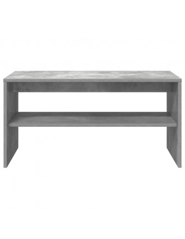 Mobile Porta TV Grigio Cemento 80x40x40 cm in Legno Multistrato