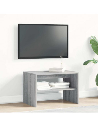 Mobile Porta TV Grigio Sonoma 60x40x40 cm in Legno Multistrato