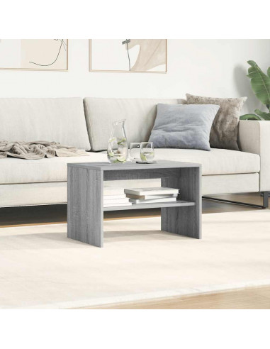 Mobile Porta TV Grigio Sonoma 60x40x40 cm in Legno Multistrato