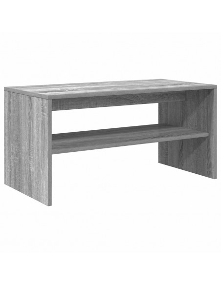 Mobile Porta TV Grigio Sonoma 80x40x40 cm in Legno Multistrato