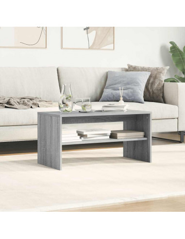 Mobile Porta TV Grigio Sonoma 80x40x40 cm in Legno Multistrato