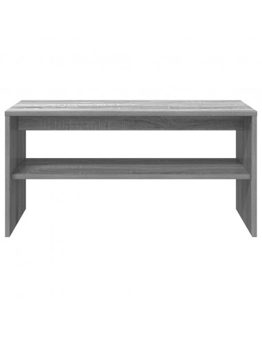 Mobile Porta TV Grigio Sonoma 80x40x40 cm in Legno Multistrato