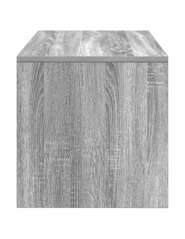 Mobile Porta TV Grigio Sonoma 80x40x40 cm in Legno Multistrato