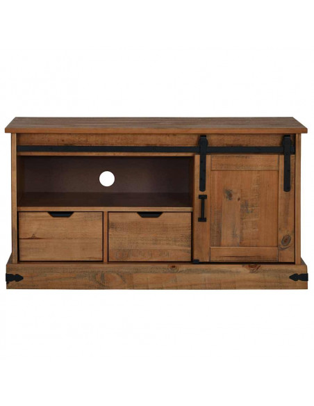 Mobile Porta TV HALDEN con Anta Scorrevole 110x40x60 cm
