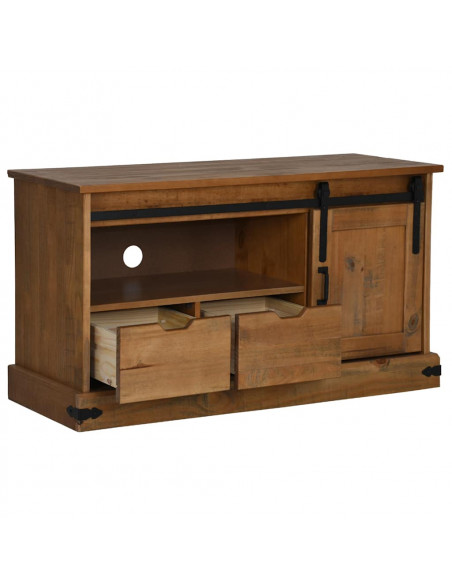 Mobile Porta TV HALDEN con Anta Scorrevole 110x40x60 cm