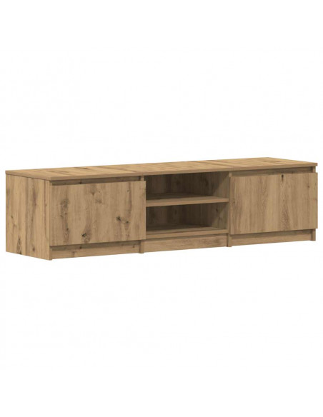 Mobile Porta TV Rovere Artigianale 140x40x36 cm Multistrato