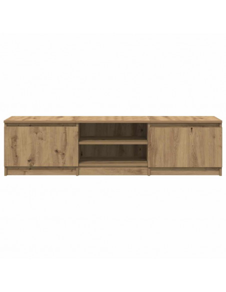 Mobile Porta TV Rovere Artigianale 140x40x36 cm Multistrato