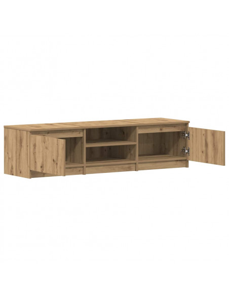 Mobile Porta TV Rovere Artigianale 140x40x36 cm Multistrato