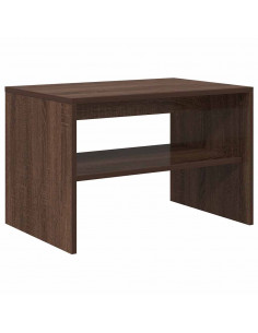 Mobile Porta TV Rovere Marrone 60x40x40 cm Legno Multistrato